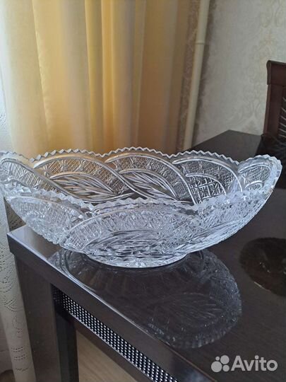 Хрусталь новый сервантное хранение