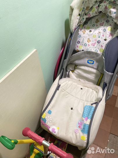 Санки коляска ника 7 2