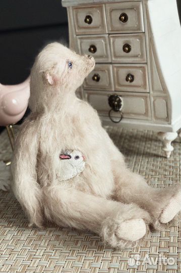 Авторская коллекционная игрушка в стиле тедди