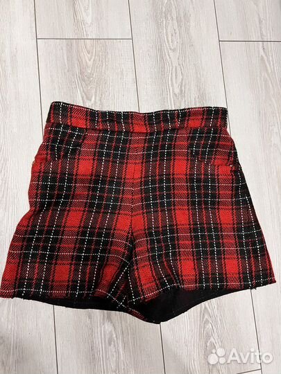 Шорты ZaRa клетчатые