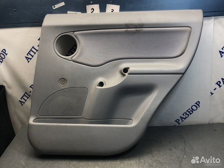 Карта задняя правая Citroen C3 2002-2006