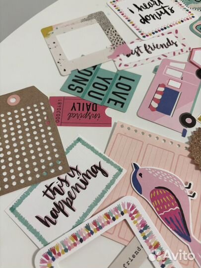 Американские высечки для скрапбукинга