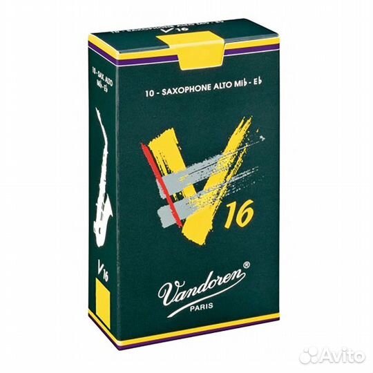 Трости для альт саксофона Vandoren V16 №4 (10 шт)