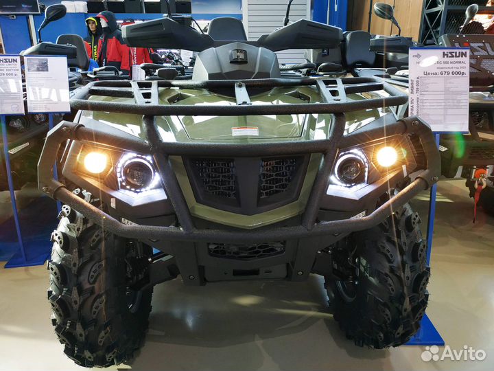 Квадроцикл Hisun Tactic 550 ATV Normal Green