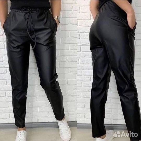 Новые Брюки из экокожи 42/44
