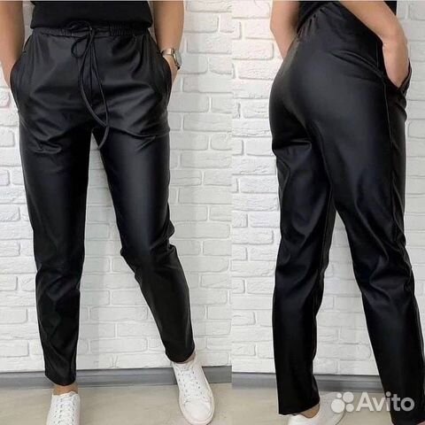 Новые Брюки из экокожи 42/44