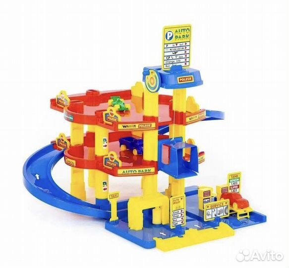 Парковка трек для машинок полесье