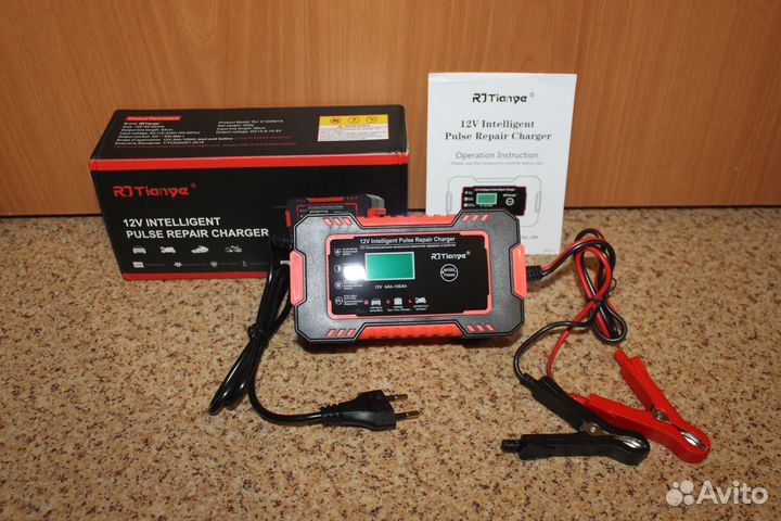 Автоматическое зарядное устройство для акб 12V/24V