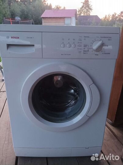 Стиральная машина bosch classixx 5