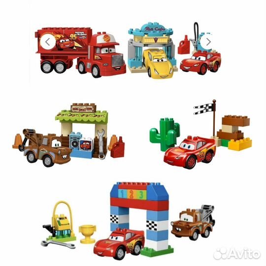 Lego duplo тачки 10846 10856 10600 5813