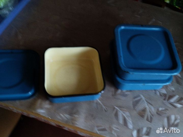 Контейнера эмалированные 2 шт