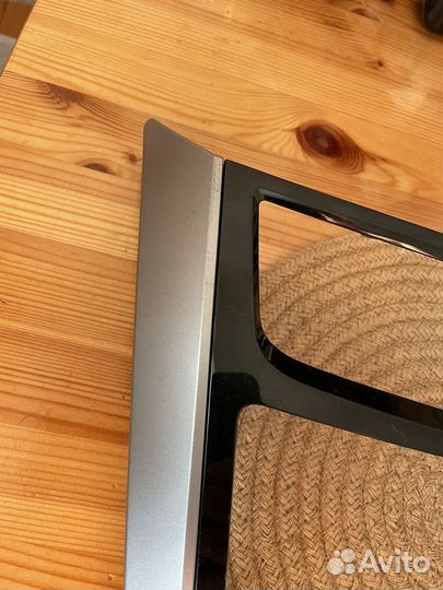 Рамка магнитолы 2din на Hyundai Solaris