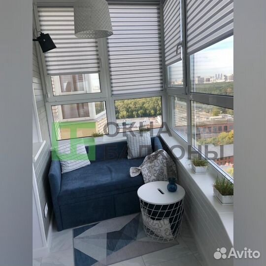 Холодное и теплое остекление балконов