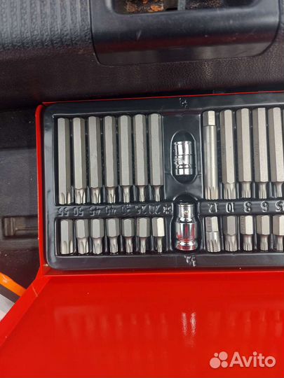 Набор бит звездочек и торекс Хром Ванадий