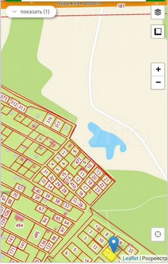 Участок 10 сот. (СНТ, ДНП)