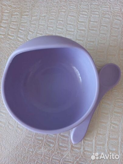 Силиконовые тарелки, поильник