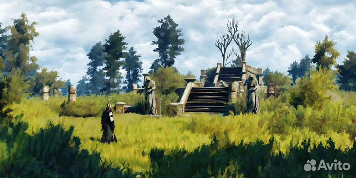 Картины ручной работы (Ведьмак)