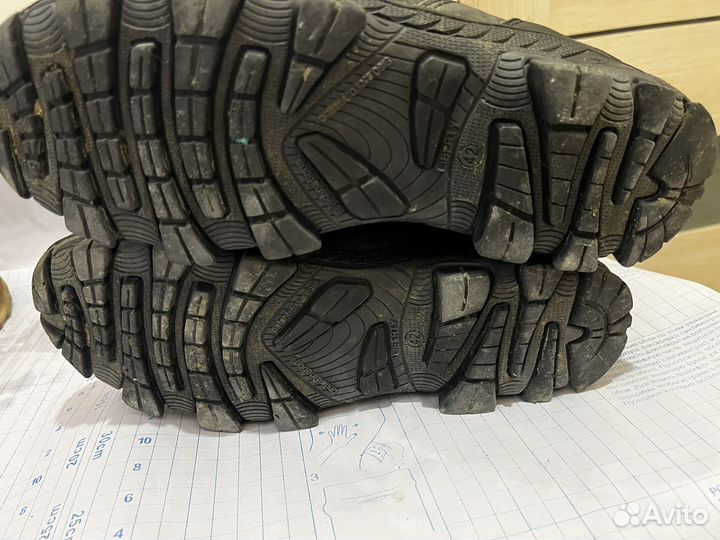 Мужские зимние кожанные ботинки