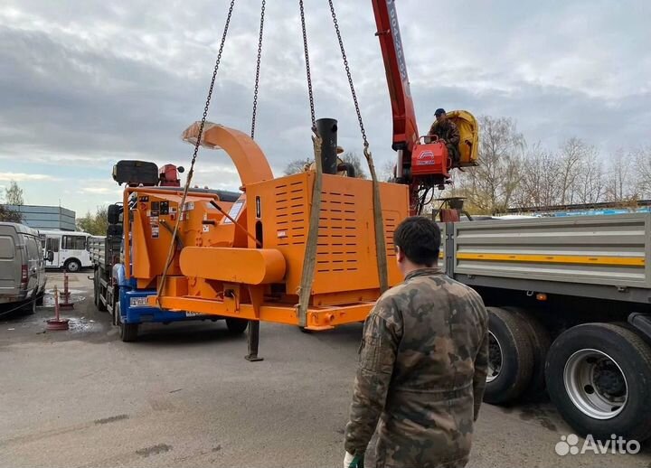 Измельчитель веток / Дробилка / Щепорез DH-100