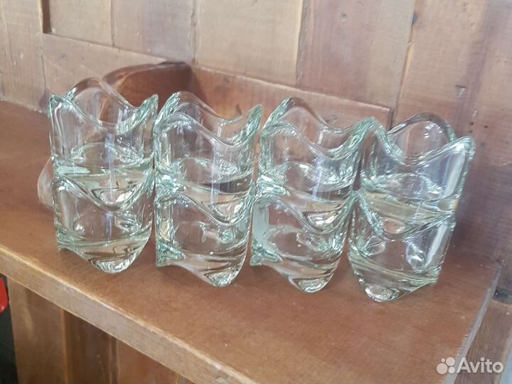 Подсвечник IKEA стекло и декоративный