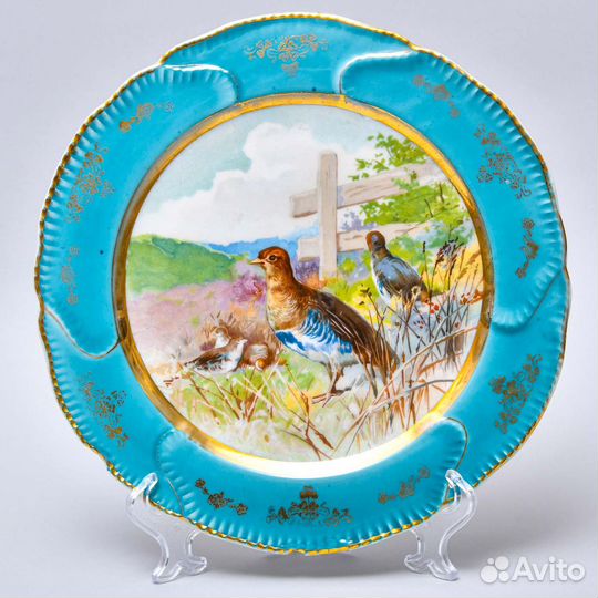 Антикварная тарелка