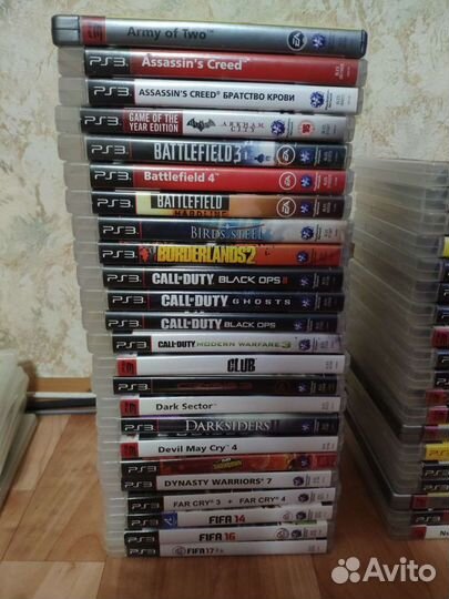 Лицензионные диски Xbox 360 и Playstation 3