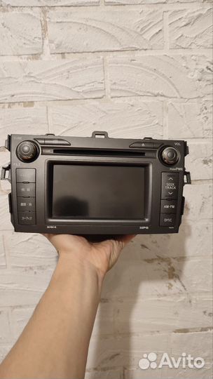 Магнитола на Тойота Аксио