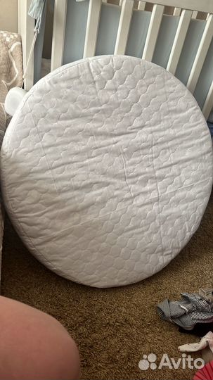 Матрас на круглую кроватку