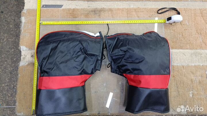 Теплые муфты на руль мотобуксировщика, снегохода