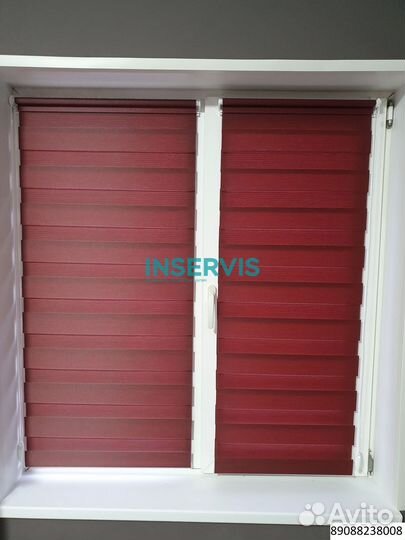 Зебра день ночь жалюзи