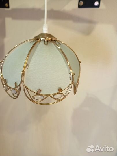 Люстра потолочная подвесная бу
