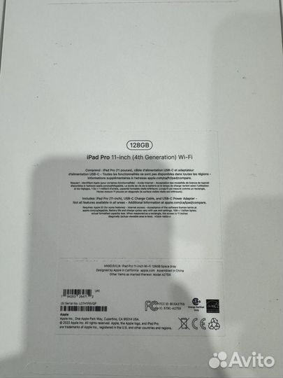 Apple iPad pro 11 (2022) 128Gb