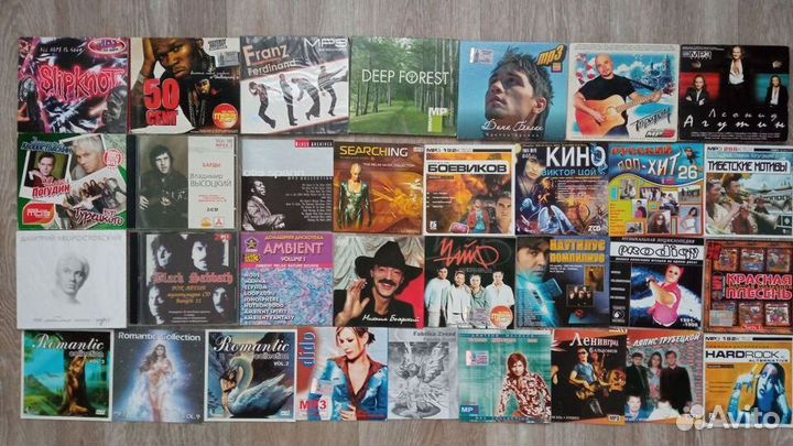 CD, Mp3 диски музыка
