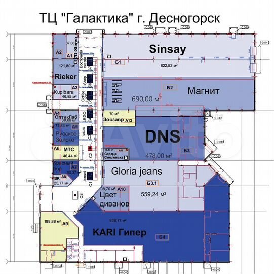 Торговая площадь, 5600 м²