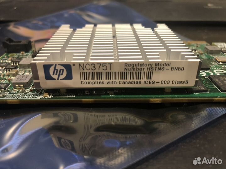 Сетевая Карта 4 порта гигабит HP NC375T 4xGigabit