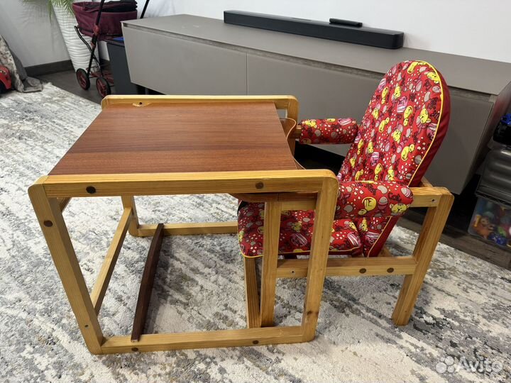 Стульчик для кормления трансформер