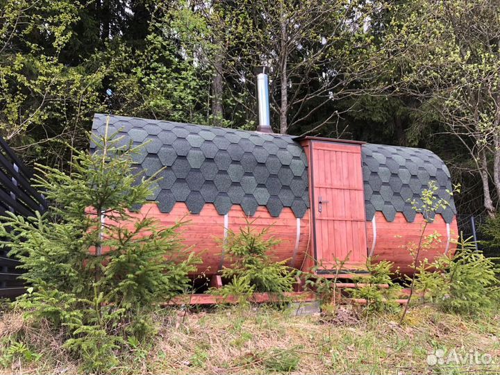 Баня квадро бочка 5 метров Тверь