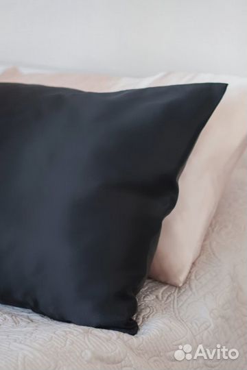 Шелковая бьюти-наволочка Midnight 22 момми 50x70