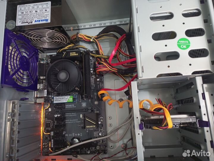 Системный блок intel Pentium G4600+8gb+SSD 128