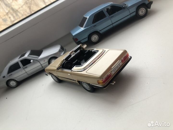 Модель автомобиля mercedes 450sl 1:32