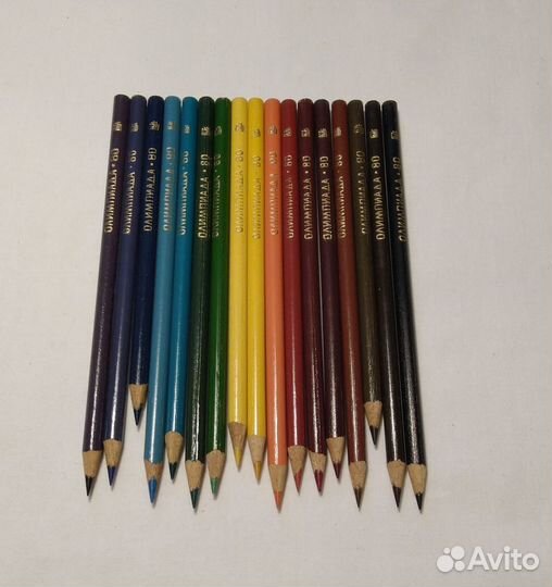 Цветные карандаши Олимпиада 80, СССР