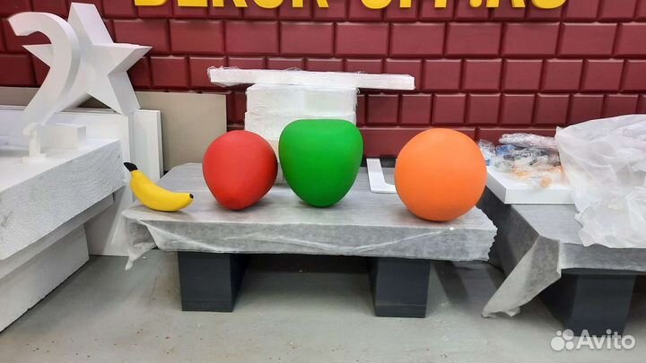 Бутафория из пенопласта