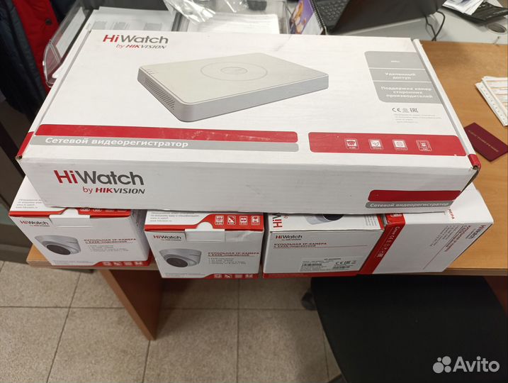 Комплект PoE камер