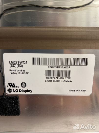 Матрица iMac 27 2011 A1312