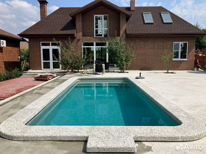 Бассейн 6*3*1,5 в максимальной комплектации