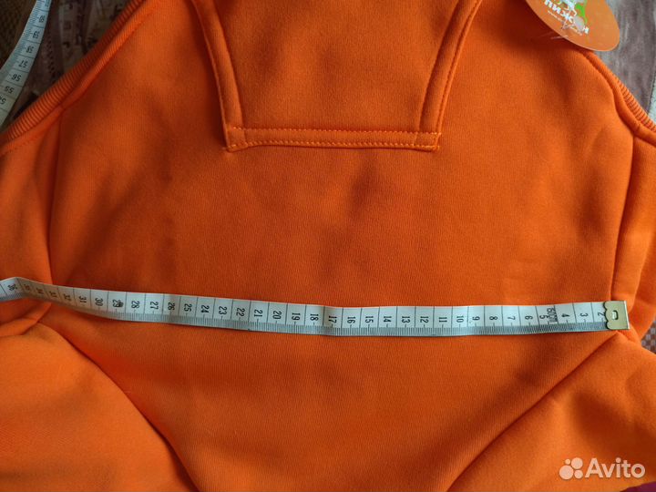 Толстовка для собаки утепленная размер XL