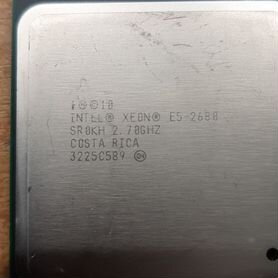 Процессоры xeon E5-2680 8/16 2.7Ghz