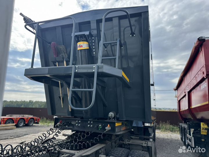 Полуприцеп самосвальный JM Kipper Алюминиевый 38-55 м3 (задний борт клапан-ворота), 2022