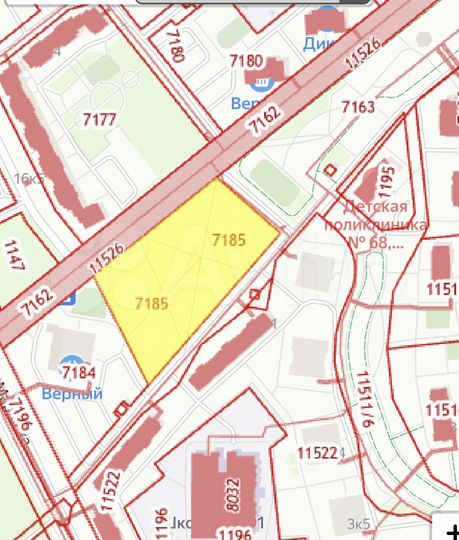 Участок 1,16 га (ИЖС)