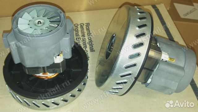 Мотор пылесоса ametek 1000w (моющий), H137/50mm